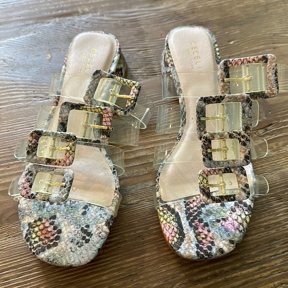 Cecelia New York slides / sandals size 6.5 new no box